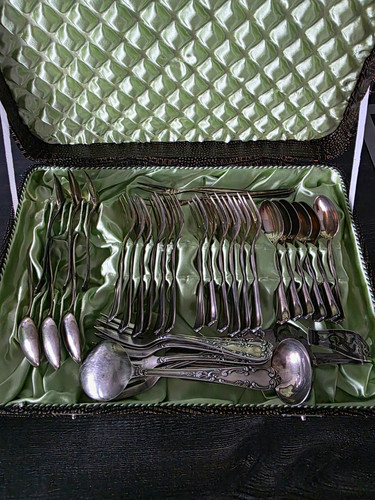 Silber besteck mal - silber, besteck: