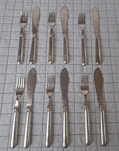 Teiliges edles fischbesteck - 6,