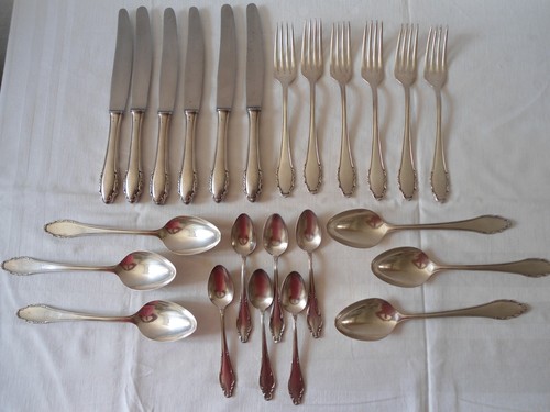 Essbesteck versilbert 90 - essbesteck,