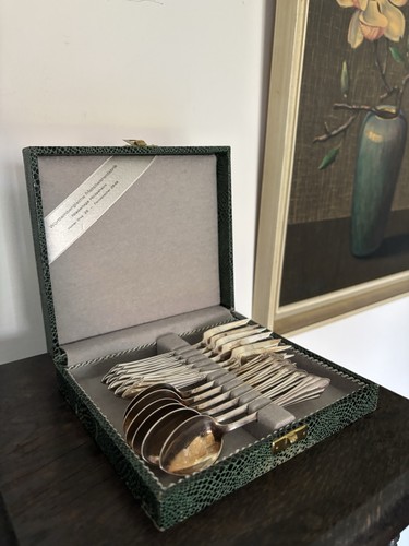 Vintage versilbertes besteck - versilbertes, 6