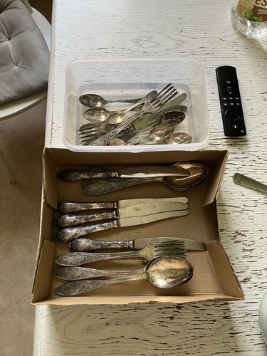 Vintage besteck set udssr - vintage, besteck-set