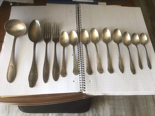 Versilbertes besteck 90er - ,