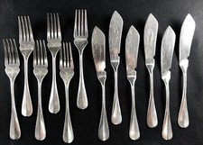 Fischbesteck für 6 Personen -