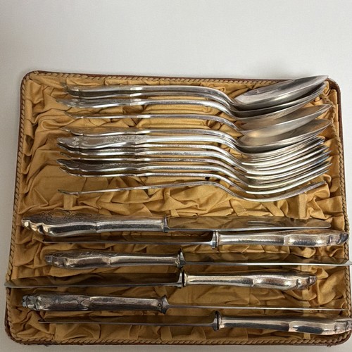 Versilbertes besteck set - besteck-set, im