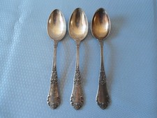 3 große massive Esslöffel