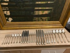 Versilbertes Besteck